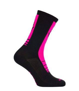Cyklistické ponožky Cabrera dlouhé black/pink