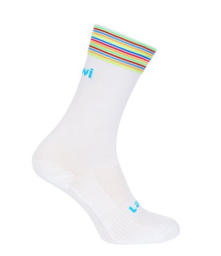 Cyklistické ponožky OSAKA WHITE dlouhé