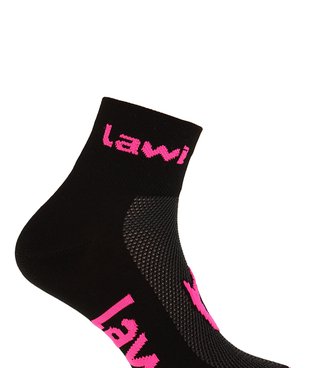 Cyklistické ponožky Zorbig krátké Black/Pink