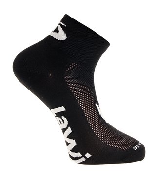 Cyklistické ponožky De Luxe krátké Black/White