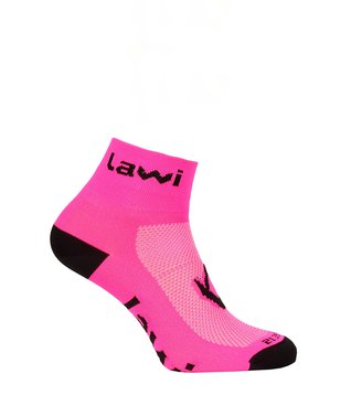 Cyklistické ponožky Zorbig krátké Pink/Black